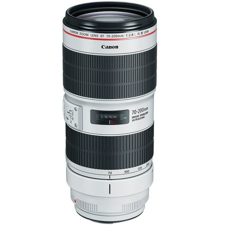 Canon - EF70-200mm F2.8L IS III USM Optical Telephoto Zoom Lens for EOS DSLR Cameras - White