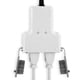 thumbnail image 3 of Enchufe inteligente WIFI doble resistente al agua IP44 Tuya, tomas de corriente inteligentes para exteriores, funciona con Smart Life Home App, temporizador, Control remoto por voz JFHHH pequeña, 3 of 5