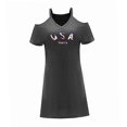 thumbnail image 4 of Vestido corto de verano para mujer, con hombros descubiertos, para primavera y adolescente, para oficina, regalo para mujer S, 4 of 7
