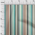thumbnail image 1 of oneOone Cotton Flex Fabric Bayadere Stripe Printed Fabric 1 Yard 40 Inch Wide, 1 of 4