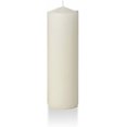 thumbnail image 1 of Yummi 2.25" x 7" Ivory Slim Round Pillar Candles - 4 per Pack, 1 of 5