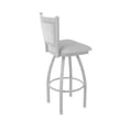 thumbnail image 2 of 870 Hadleigh 25" Swivel Counter Stool with Anodized Nickel Finish and Graph Alpine Seat and Back, 2 of 5