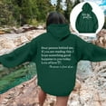 thumbnail image 2 of Women Dear Person Behind Me If Reading This I Something Happens To You Hoodie Soft Comfortable Pullover Sweatshirt Casual Streetwear Top, 2 of 2