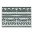 thumbnail image 1 of Ethnic Cutting Board, Eastern Tattoo Design with Various Ornamental and Geometric Shapes Monochrome Style, Decorative Tempered Glass Cutting and Serving Board, Small Size, White Black, by Ambesonne, 1 of 1