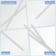 thumbnail image 2 of Uxcell 20-Pack Varilla Redonda de Aluminio 4mm x 200mm 6061 Aluminio para Manualidades DIY, 2 of 7