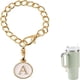 thumbnail image 3 of Llavero creativo con colgante de taza de té con leche, bonito adorno para bolso que se puede usar como pulsera, accesorio para taza, 3 of 6