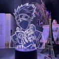 thumbnail image 1 of 3d Night Light Itachi Anbu Led Anime Lamp Naruto Figure Nightlight Acrylic 3d Lamp For Kid Bedroom Decor Anime Light (16 Colors With Remote Control), 1 of 5