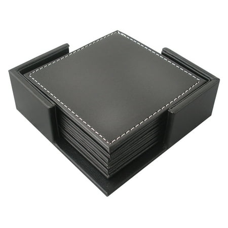 

Fashion Placemat Round Table Meal Mats for Placemats Tea Stylish Premium PU Material Coasters Heat-resistant