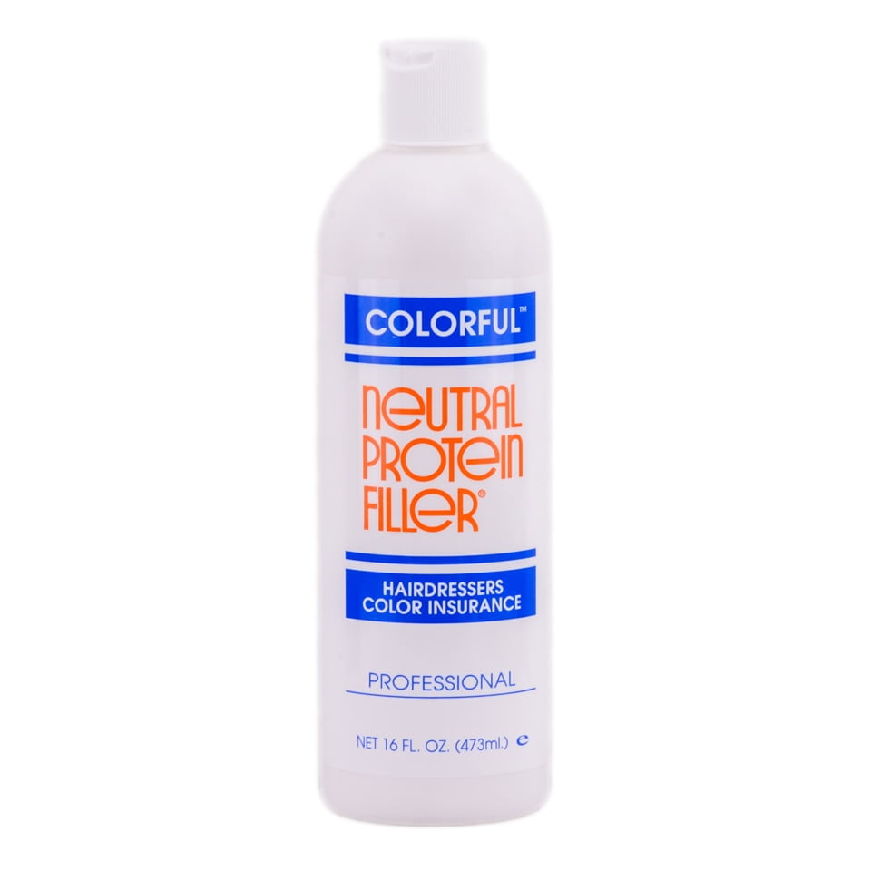 Colorful Neutral Protein Filler Hair Dressers Color Insurance (16 oz