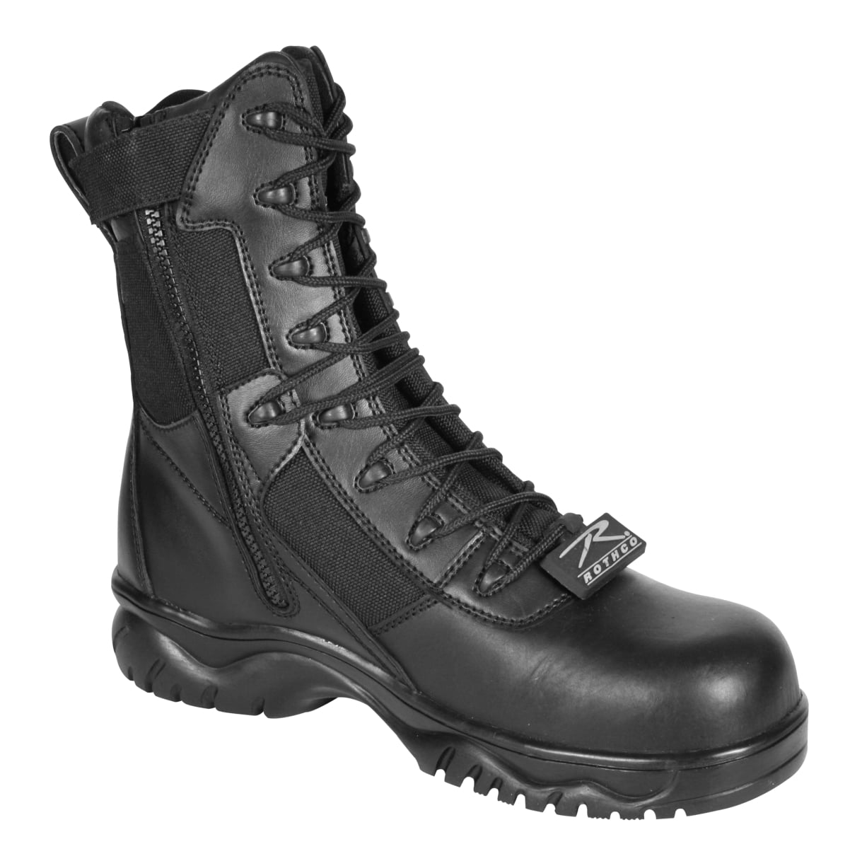 Rothco Rothco Forced Entry Black Tactical Boots w/Zip & Composite Toe