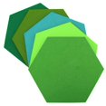 thumbnail image 2 of 10pcs Multifunction 3d Decorative Home Message Board Hexagonal Felt Wall Sticker Self-adhesive Kids, 2 of 5