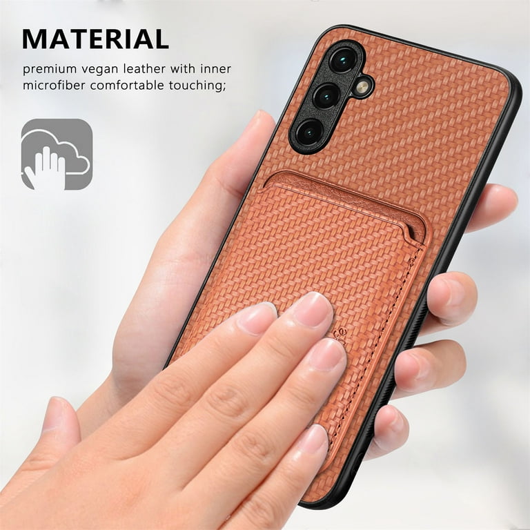 Dteck Wallet Case for Samsung Galaxy A71 5G, Magnetic Shockproof