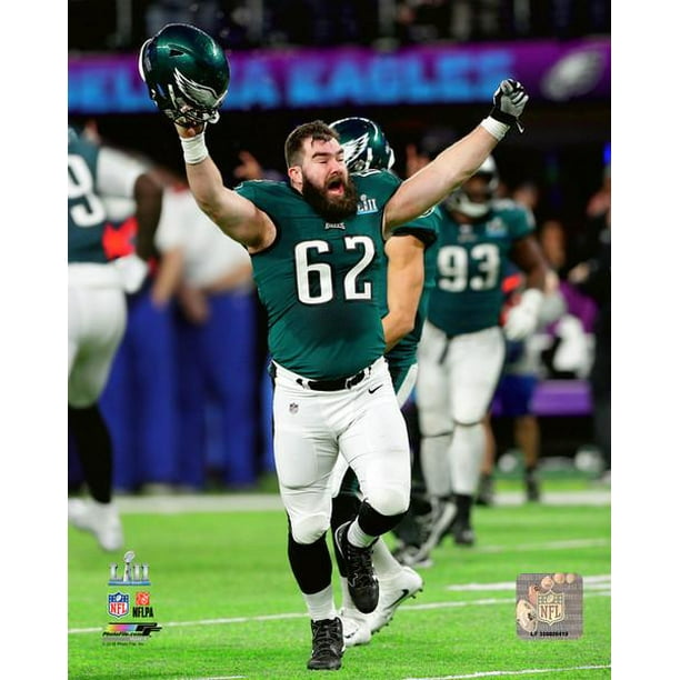 Jason Kelce Super Bowl LII Photo Print - Walmart.com - Walmart.com
