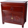 thumbnail image 2 of Oriental Furniture Oriental Furniture Rosewood Bedside Cabinet, 2 of 2
