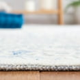 thumbnail image 4 of SAFAVIEH Trace Mia Medallion Area Rug, Blue/Ivory, 6' x 6' Square, 4 of 8