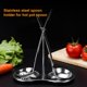 thumbnail image 3 of Naiovety Soporte Vertical para cuchara doble, espátulas para cucharón, soporte para utensilios de acero inoxidable, estante para cocina, Cocina y Comedor, 3 of 6