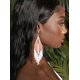 thumbnail image 5 of Pendientes de borla para mujer Pendientes indios boho Pendientes hechos a mano con cuentas de semillas para niñas adolescentes Pendientes largos con flecos Pendientes colgantes nativos americanos, 5 of 5