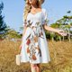 thumbnail image 4 of Personajes de Gillian Anderson Vestido sin mangas Vestidos casuales Vestido suelto de verano Vestido de mujer, 4 of 7