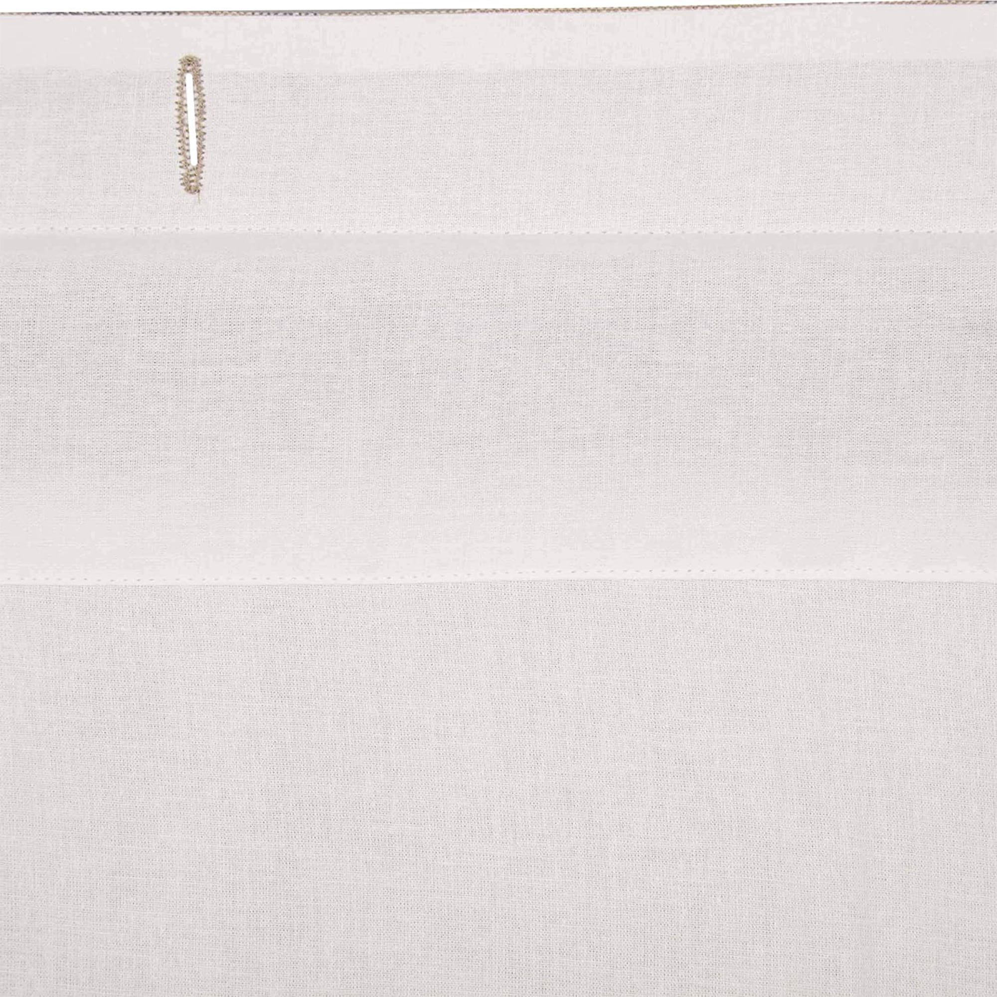VHC Brands Sawyer Mill Cotton Shower Curtain, 72x72, Charcoal Patchwork