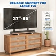 thumbnail image 2 of Universal Table Top TV Stand Base, Height Adjustable for Most 37-86 Inch LCD LED TVs, 2 of 6