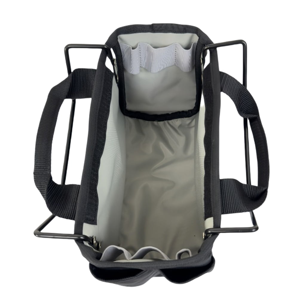 MOMOJIA Professional Telescoping Ladder Tool Bag with Multi Pockets and Compartments