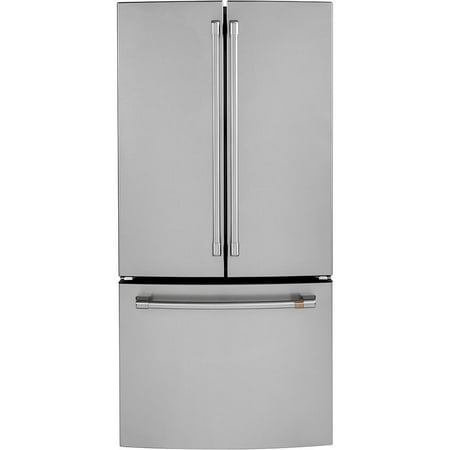CafeÌ CWE19SP2NS1 18.6 Cu. Ft. Stainless Counter-Depth French-Door Refrigerator