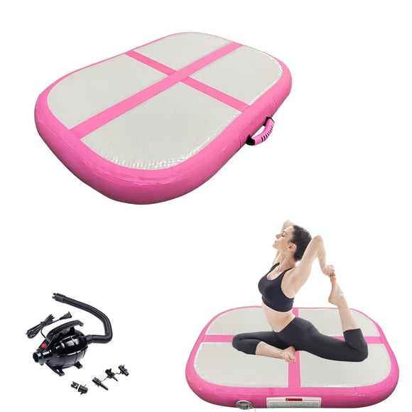 Colchoneta inflable de gimnasia PPXIA con bomba para entrenamiento