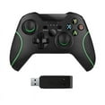 thumbnail image 1 of Yeacher Vente Directe d'Usine pour XBOX ONE 2,4G Noir Bord Vert Poignée Universelle Sans Fil Prise en Charge, 1 of 6