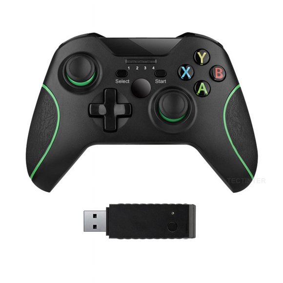 Yeacher Factory direct sale FOR XBOX ONE 2.4G black green edge universal wireless handle support
