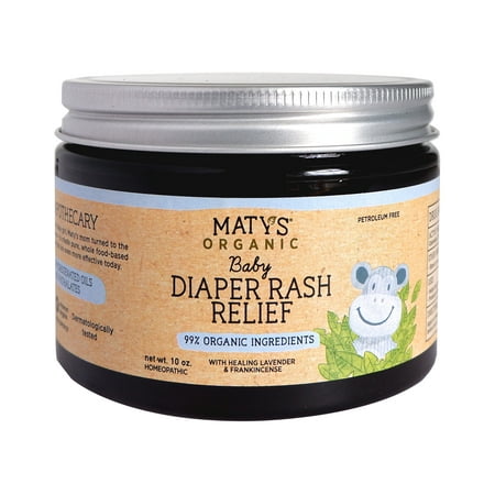 Maty's Baby Diaper Rash Relief Ointment with Lavender, 10 oz