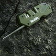 thumbnail image 6 of Smith’s Pocket Pal Mini Tactical Knife Sharpener | OD Green | 2 Stage Sharpener & Diamond Sharpening Rod | Stainless Steel | Outdoor Hunting Knife & Hook Sharpener | Compact, Durable, & Lightweight, 6 of 8