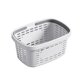 thumbnail image 2 of Ganfancp Cesta de Plástico para El Almacenaje de Enseres Domésticos Armario de Sobremesa Cesta Pequeña Rectangular Cesta Transparente para El Almacenaje En El Cuarto de Baño Ofertas y Liquidaciones 1, 2 of 6