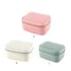 thumbnail image 3 of Advancent Joyero de viaje portátil organizador pequeño escaparate de decoración conveniente collar anillo caja de almacenamiento tocador Almacenamiento y organización del hogar Rojo  9.5*7*5cm, 3 of 6