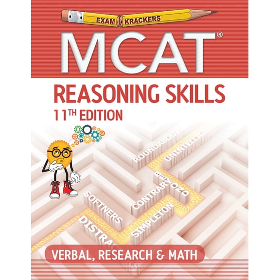 11th Edition: Examkrackers MCAT 11th Edition Reasoning Skills: Verbal, Research & Math (Paperback)