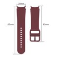 thumbnail image 4 of Bsvklp Correa Reloj Silicona para Galaxy Watch5 Pro/5/4 45/40/44 Mm (rojo Vino), 4 of 9