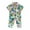 Green, variant on Outfits for Kids Winter Short Sleeve Cartoon Prints Tops Pants 2Pcs Cute Easter Toddler Girl Outfits