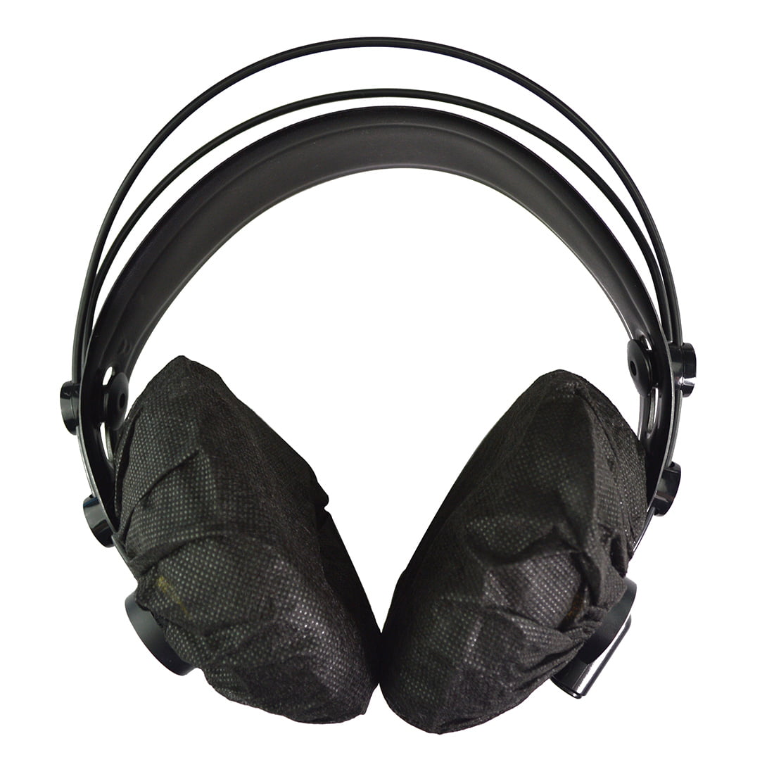 Large Stretchable Headphone Covers fits Earmuff-style headphones Bag of 100 Black