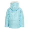 thumbnail image 3 of Abrigo de invierno, chaqueta acolchada Disney Frozen para niña pequeña 4T, azul, 3 of 3