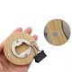 thumbnail image 3 of 30PCS DIY Bamboo Round Shape Bottle Openers Coaster, 3 of 5
