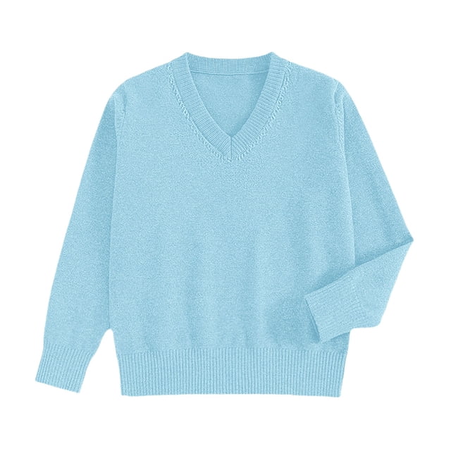 UJNDER Chandail à Col Roulé en Tricot pour Femmes Doux Confortable Tenue Décontractée Hiver Chaud Stylé Bleu Ciel m
