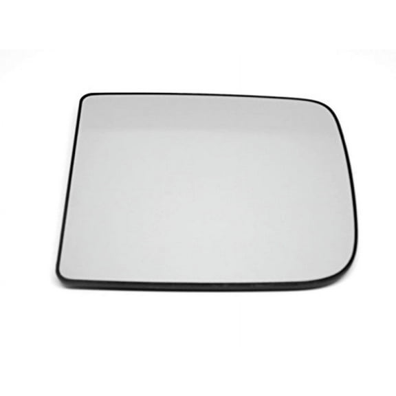 For 11-18 2500 3500 Ram Left Driver Upper 2 Piece Flip Up Type Power Mirror Glass w/Holder