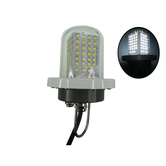 Pactrade Marine Boat LED White Underwater Submersible Night Fishing Light 5" IP68