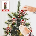 thumbnail image 5 of 6PC 2025 Christmas 99 Nights In the Forest Deer Ornaments, 2D Acrylic Deer Crafts Pendant, Deer Christmas Ornaments for Xmas Tree Gifts for Best Friend, 5 of 7