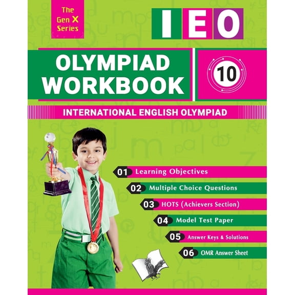 Olympiad Workbook English Class 10, (Paperback)