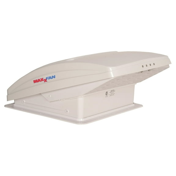 Maxx Air 14in Duct MaxxFan Ventilation Fan, 3-Speed for RV - White