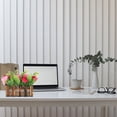 thumbnail image 2 of EeaseMX Plantas de flores artificiales, simulación de bonsái con valla de madera, decoración del hogar, 2 of 8