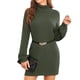 thumbnail image 1 of Vestido de Suéter, Vestido de Jersey Suave de Moda para Mujeres para Trabajo de Oficina, 1 of 7
