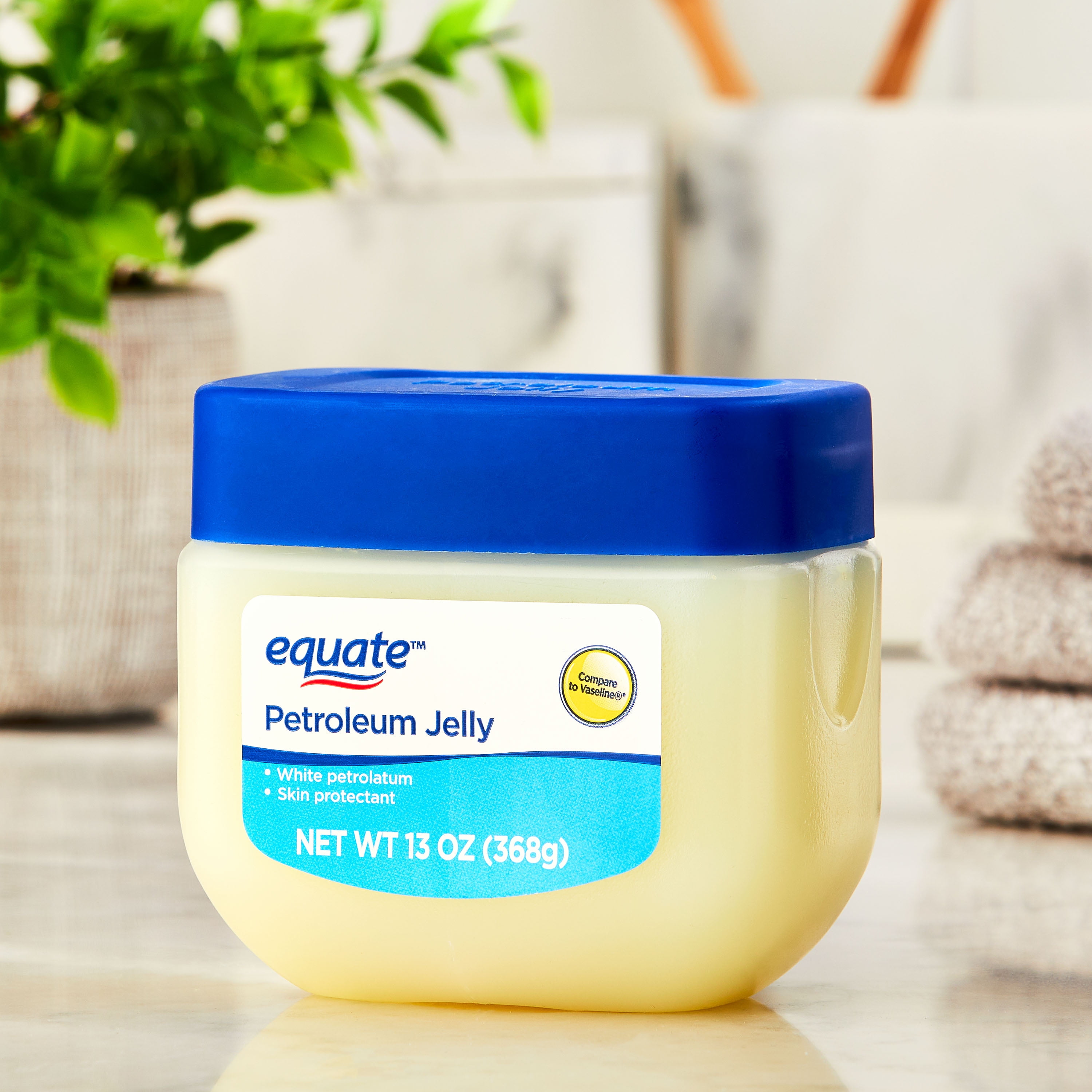 Equate Petroleum Jelly, Skin Protectant, 13 oz, Compare to Vaseline®