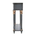 thumbnail image 4 of Butler Specialty Company Alexander 37 in. W Wood 1 Drawer Console Table - Blue, 4 of 7
