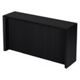 thumbnail image 7 of 60" Console Table,Wood Simple Entryway Table Hallway Table for Living Room,Entryway, Hallway,Black, 7 of 7